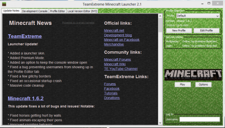 Minecraft Launcher 1.1.1 for Mac